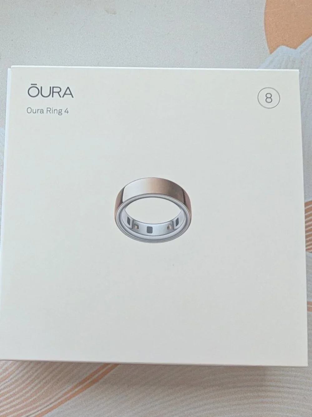 BRAND NEW IN BOX- OURA RING 4 - Rose Gold - Size 8